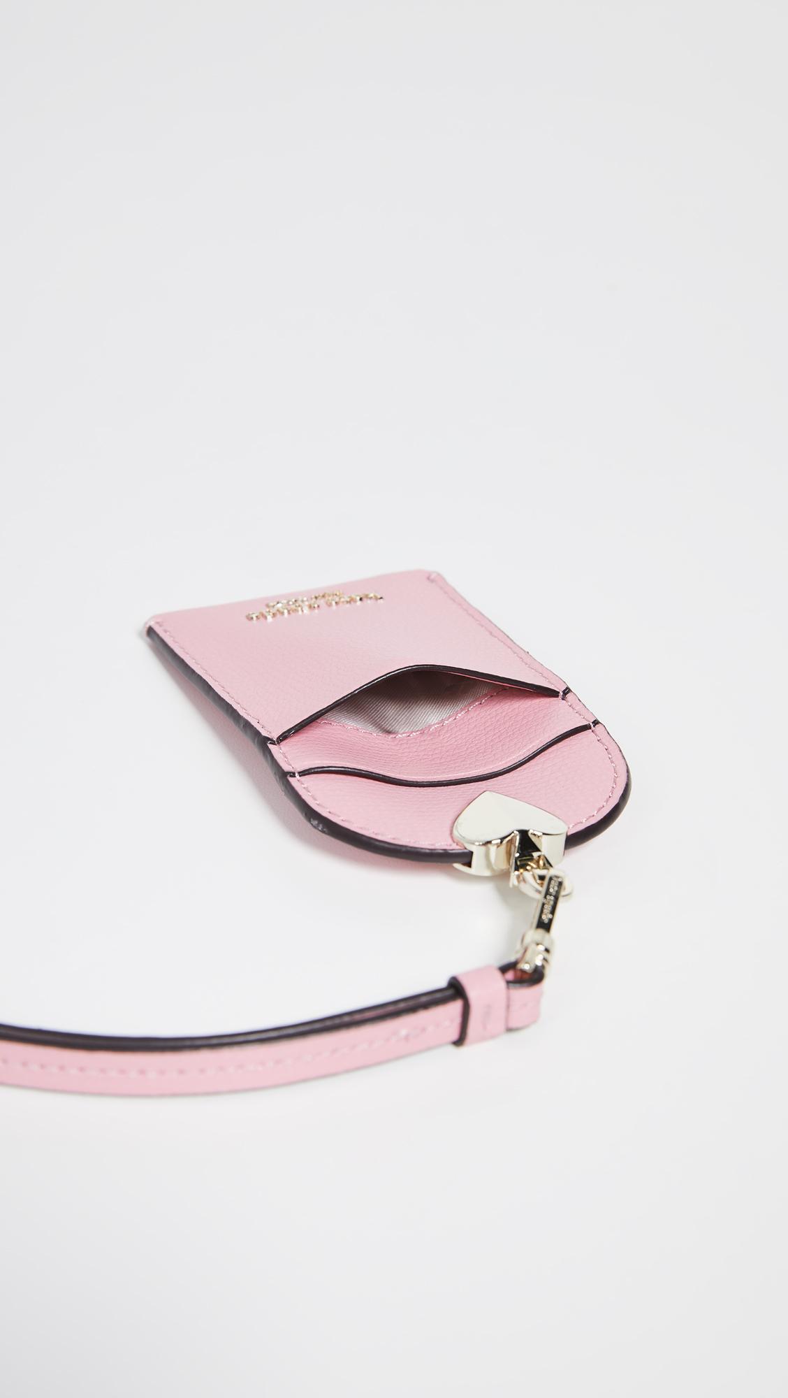 Kate Spade Sylvia Lanyard in Pink - Lyst