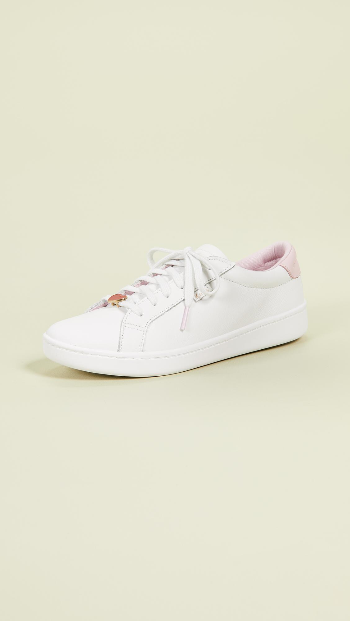 Keds X Kate Spade Ace Lips/hearts Sneakers in White Lyst