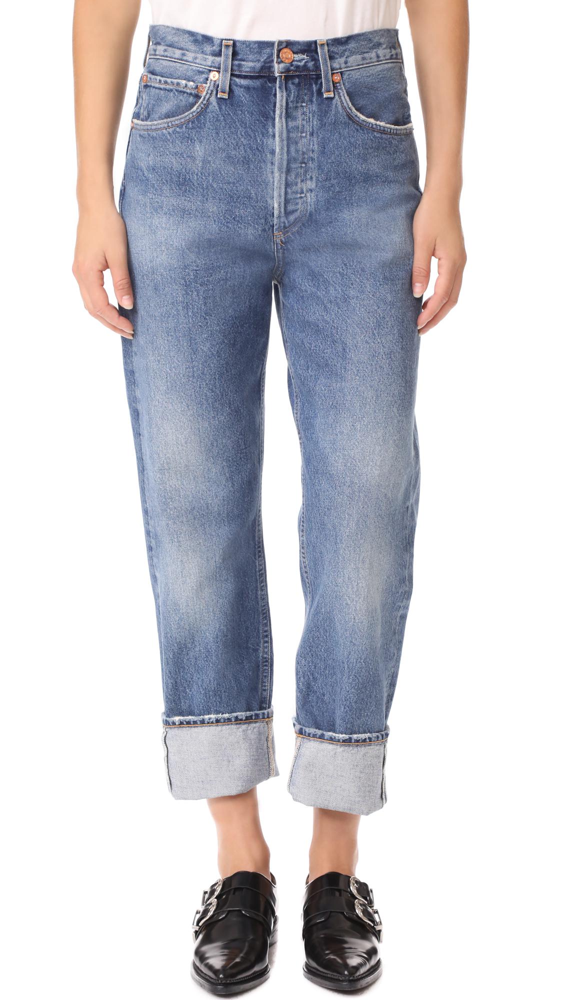 Lyst - Agolde The '90s Jeans in Blue