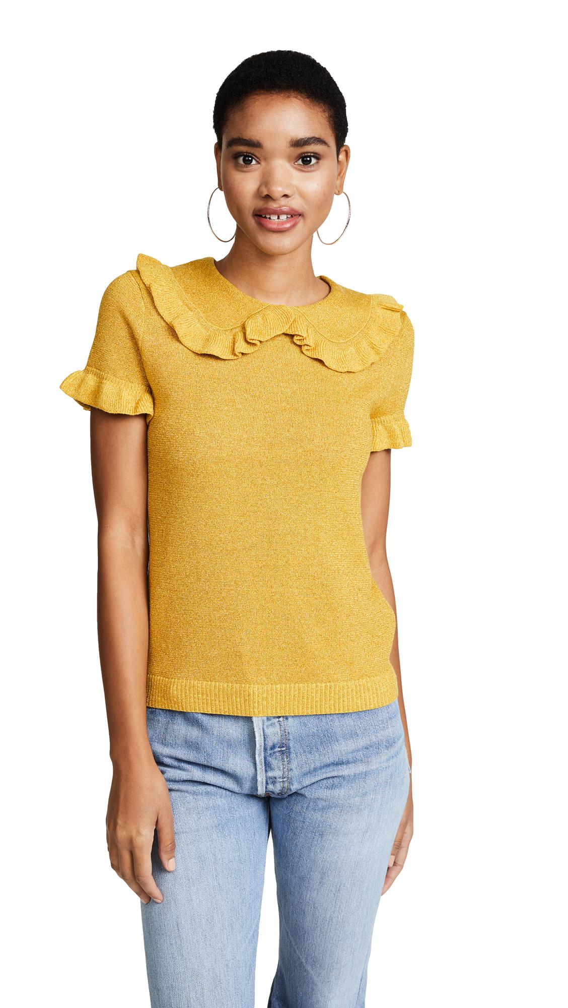 Lyst - Shrimps Campbell Sweater in Yellow