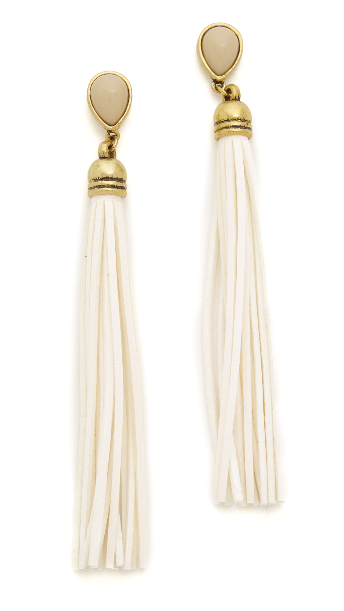 Adia kibur Stella Earrings in Metallic