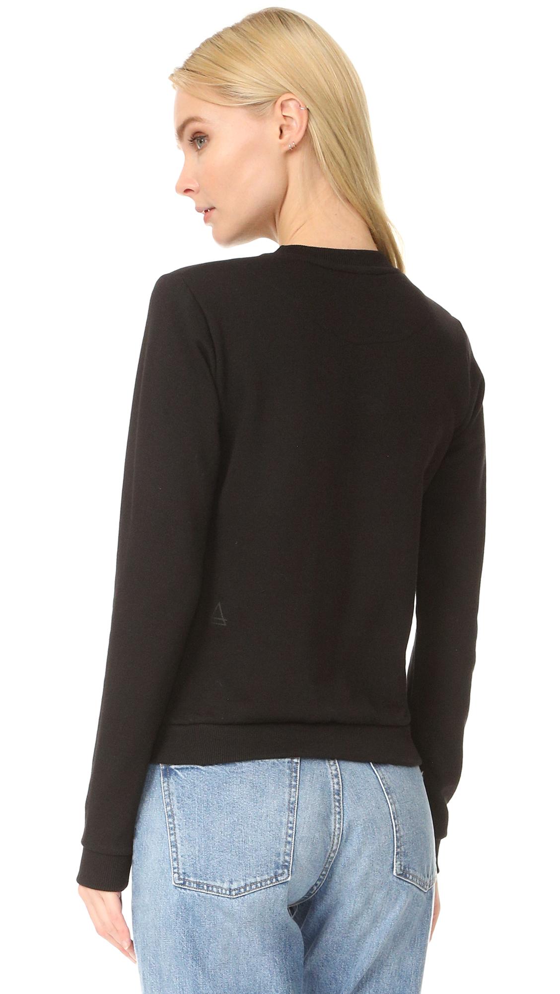 Eleven paris Barbie Sweatshirt in Black | Lyst