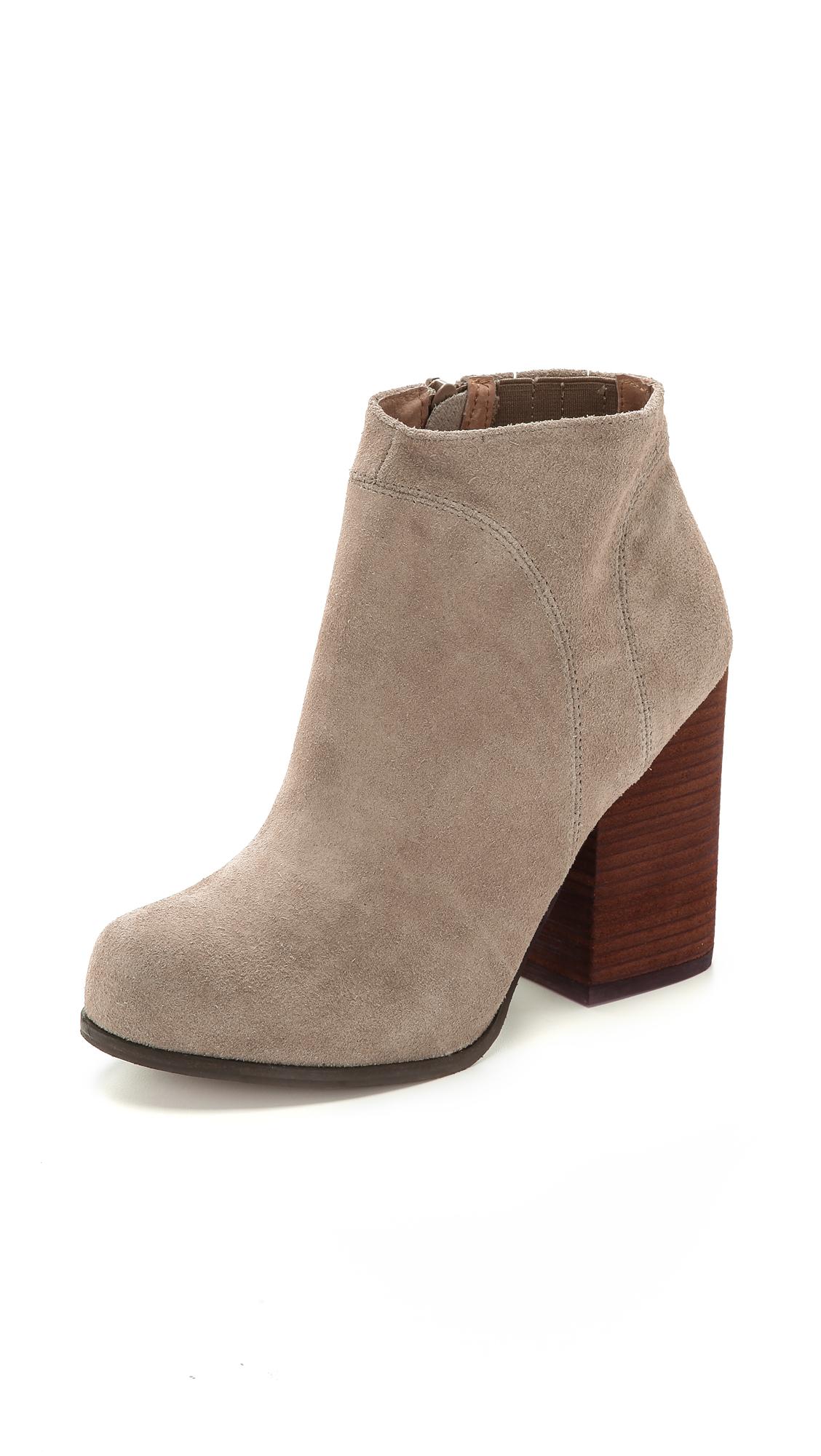 Steve madden suede booties