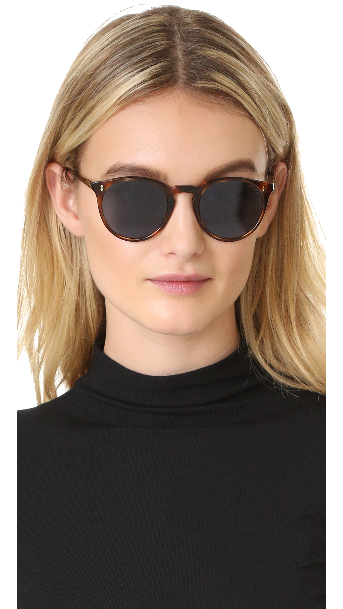 Oliver peoples O'malley Nyc Sunglasses in Black | Lyst