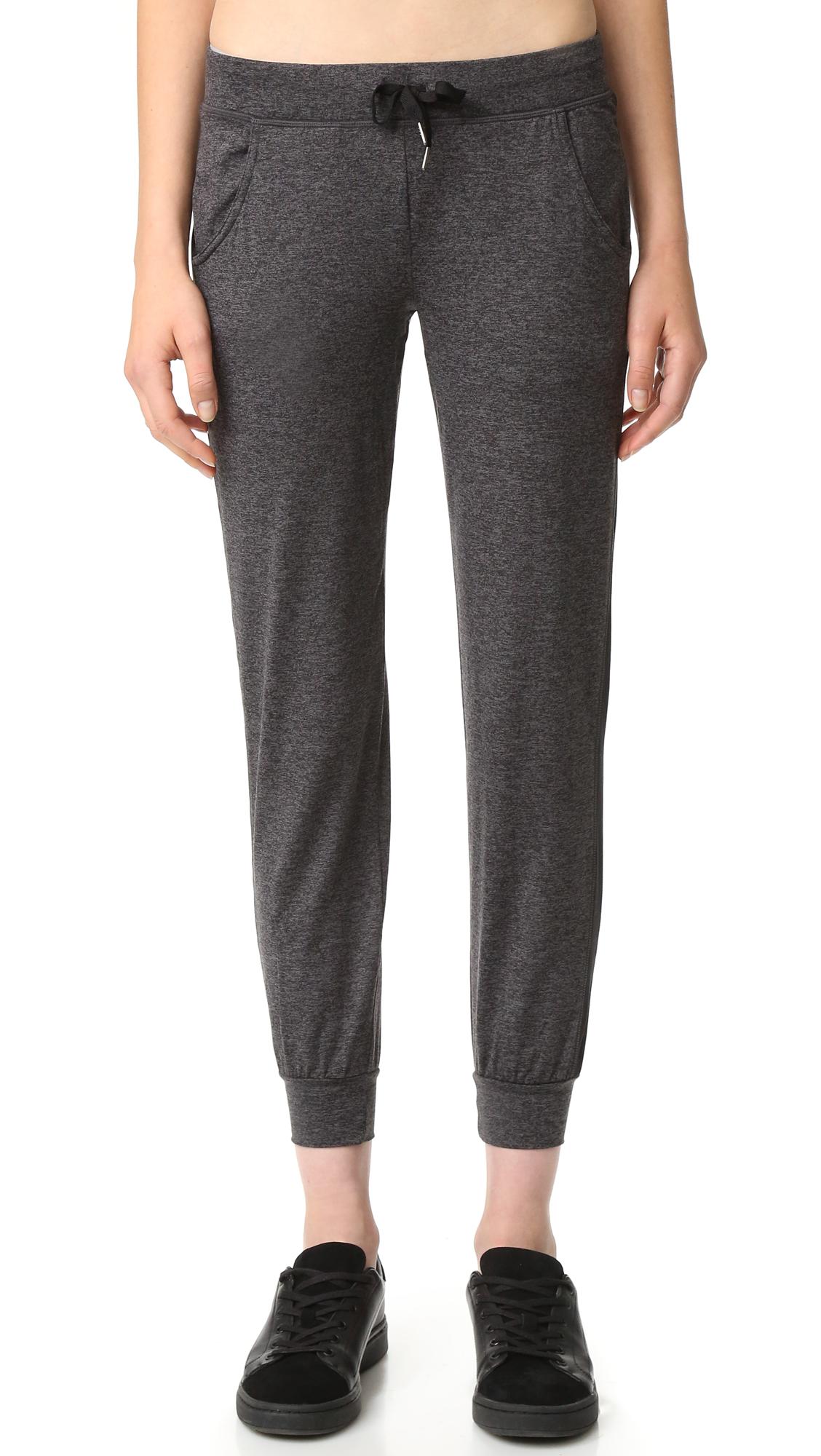 track pants gray