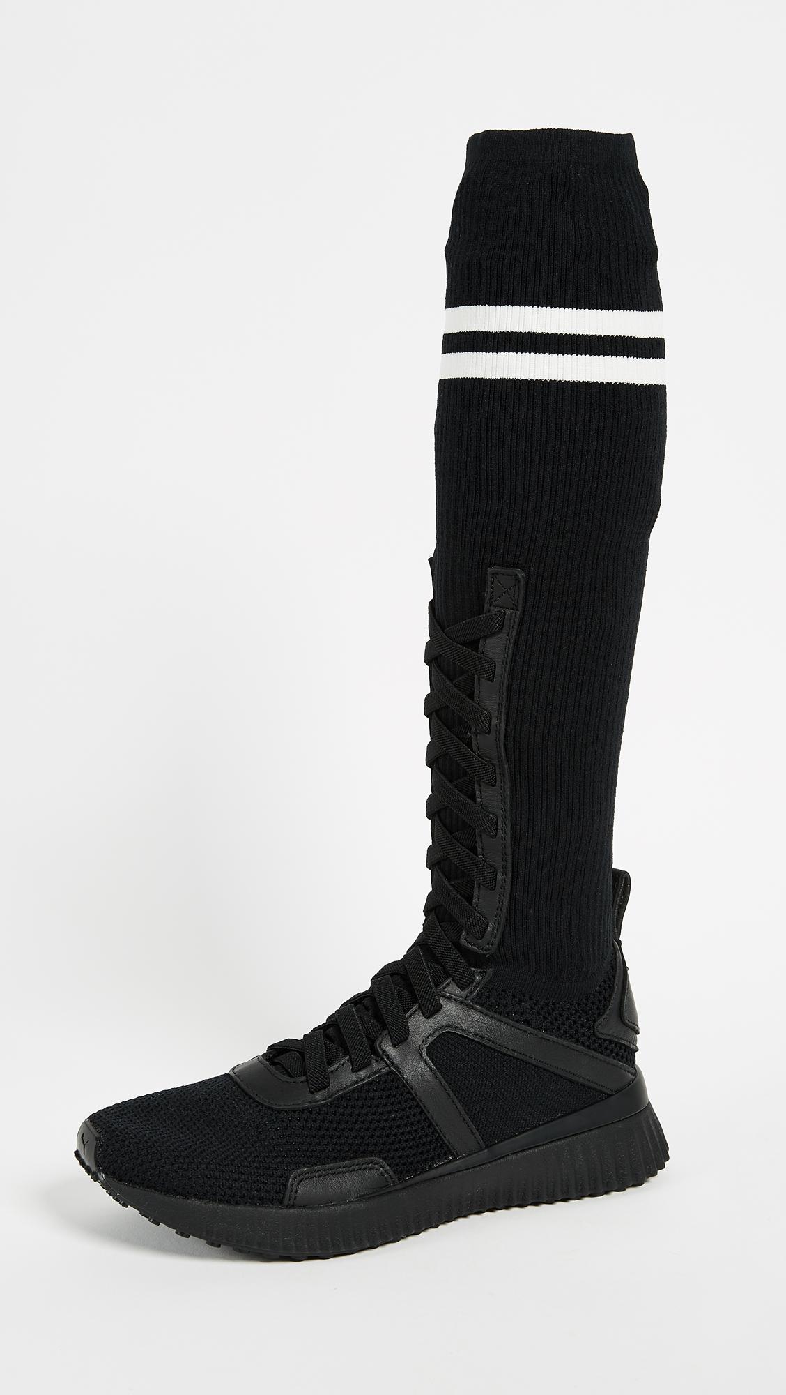 fenty puma thigh high boots