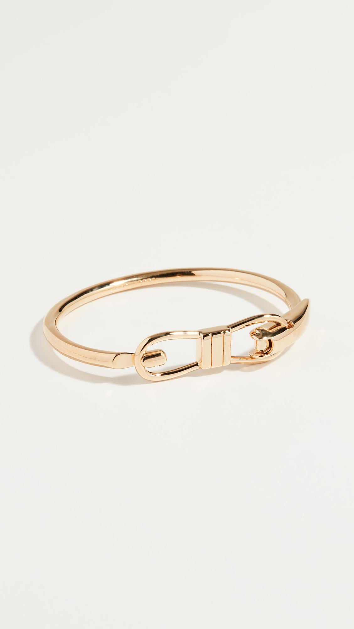 Lyst - Marc Jacobs Key Ring Hinge Cuff Bracelet in Metallic