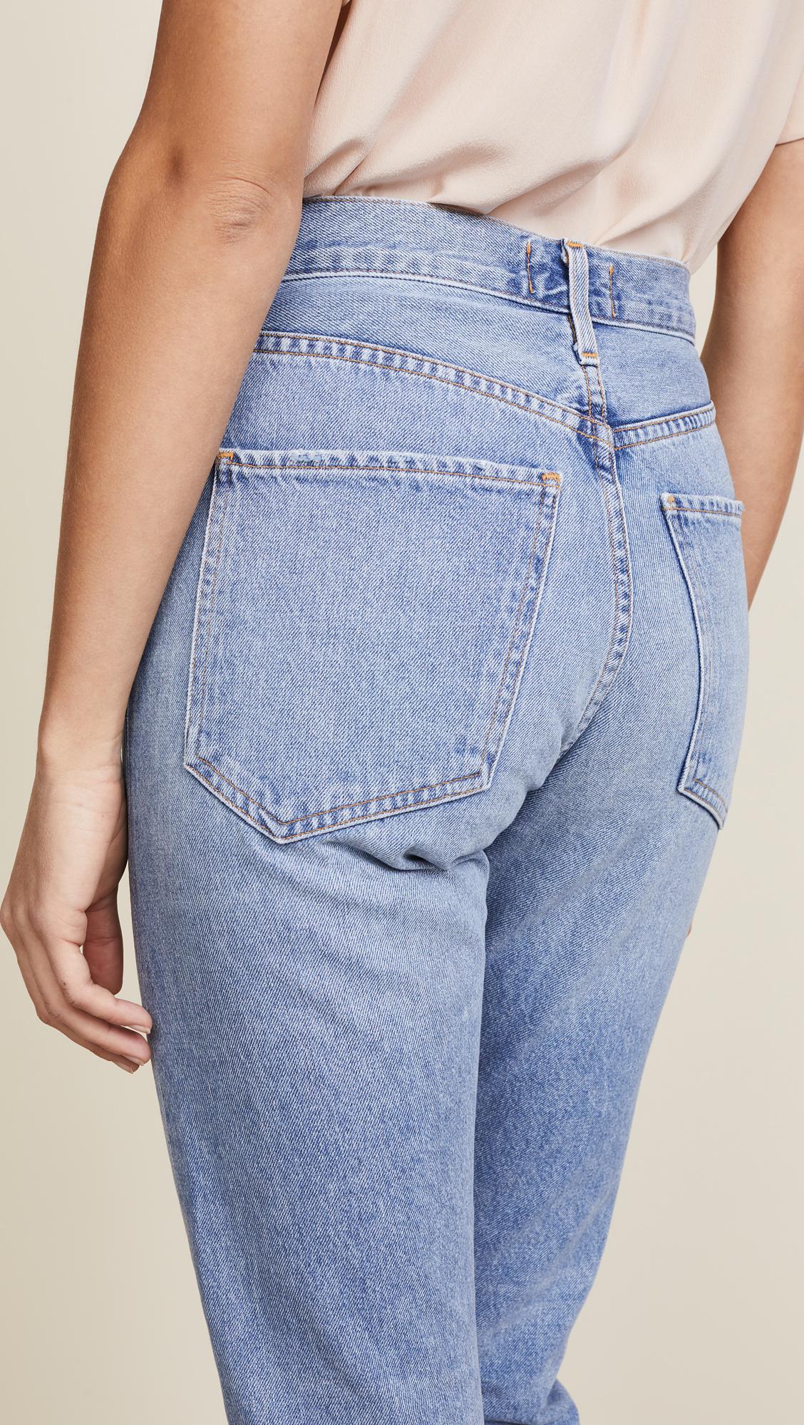 Lyst - Agolde Jamie High Rise Classic Jeans