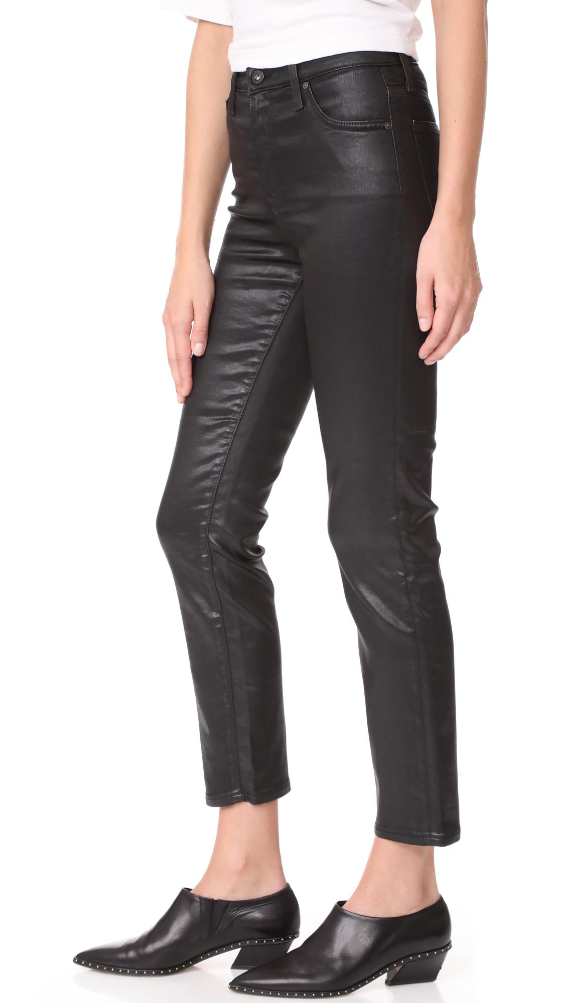 Lyst - Ag Jeans The Isabelle Jeans in Black