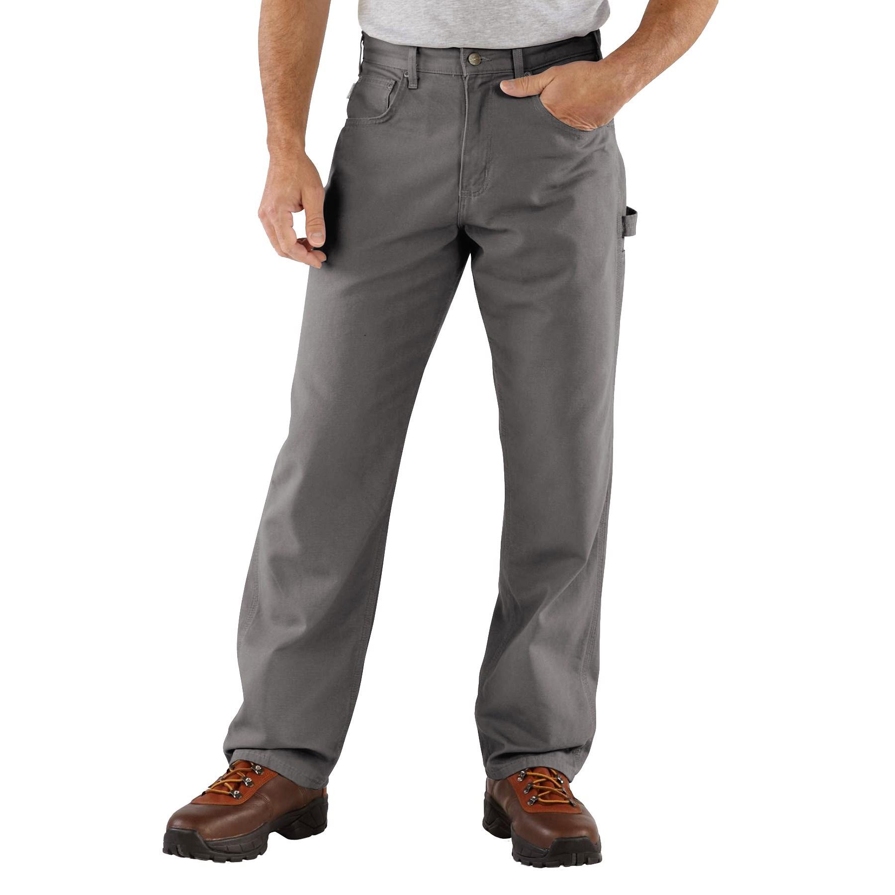 Lyst - Carhartt Canvas Carpenter Jeans (for Men) in Gray for Men