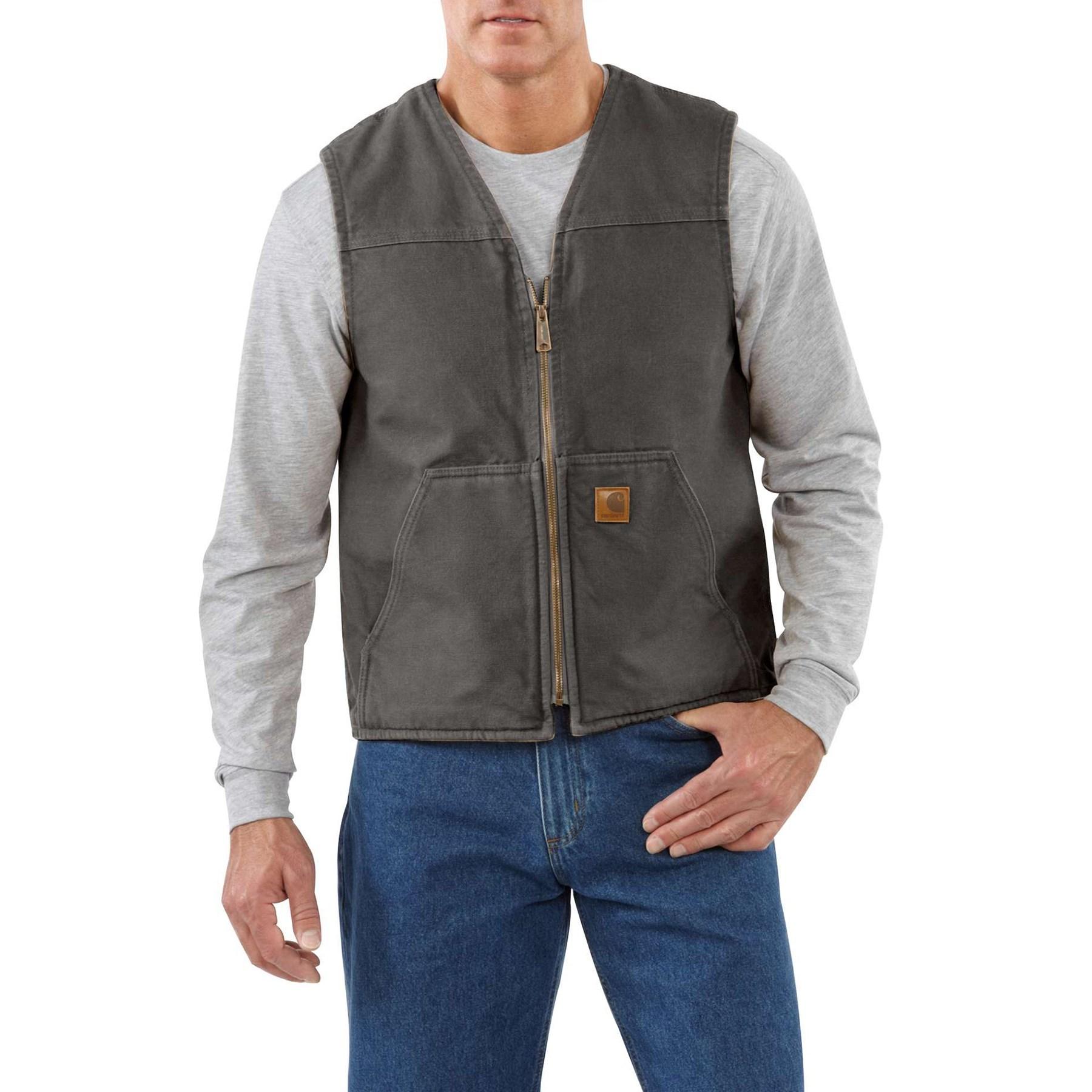 Carhartt Rugged Vest in Gray for Men - Lyst