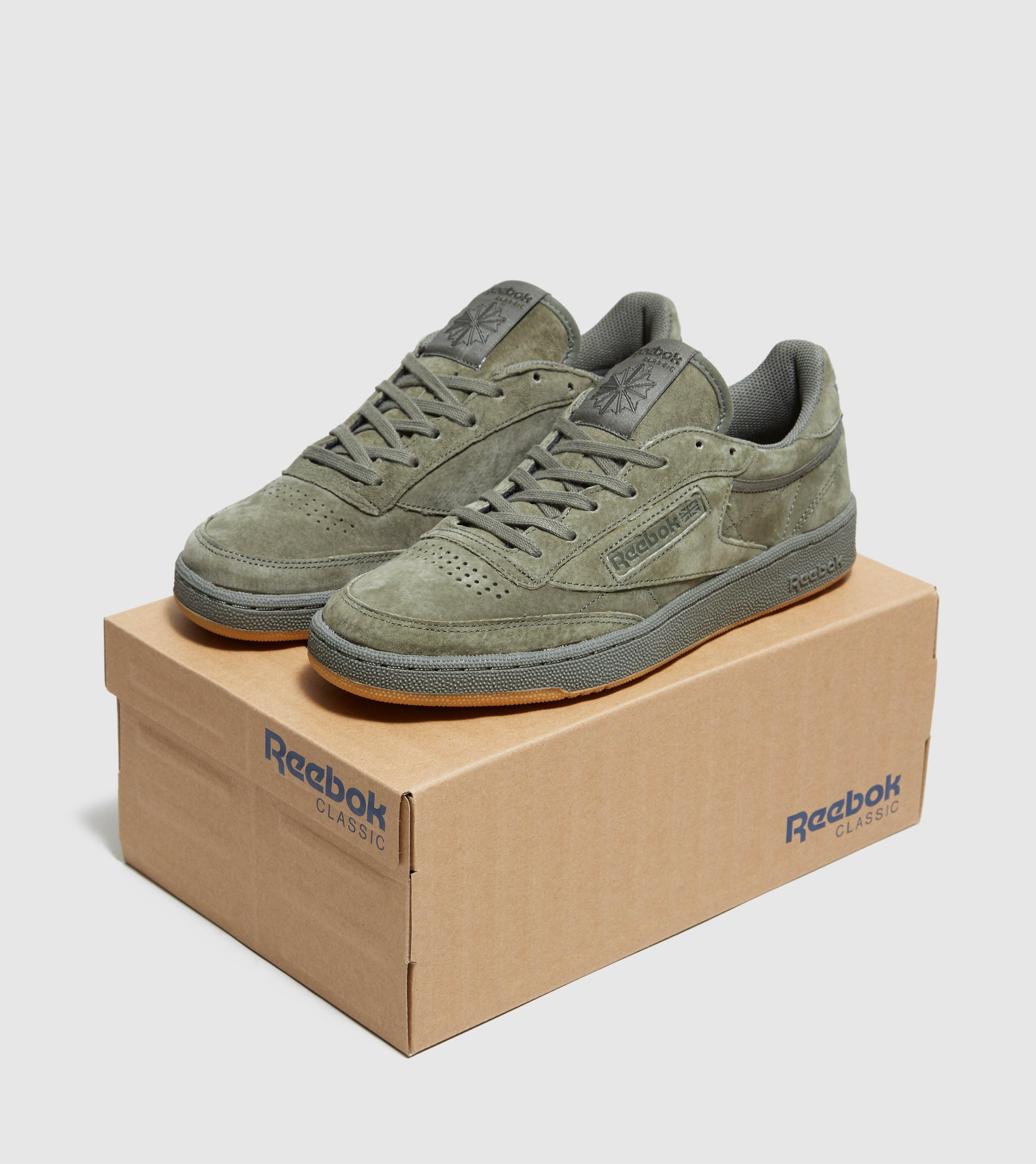 Reebok Club C 85 Suede Sneakers in Green for Men Lyst