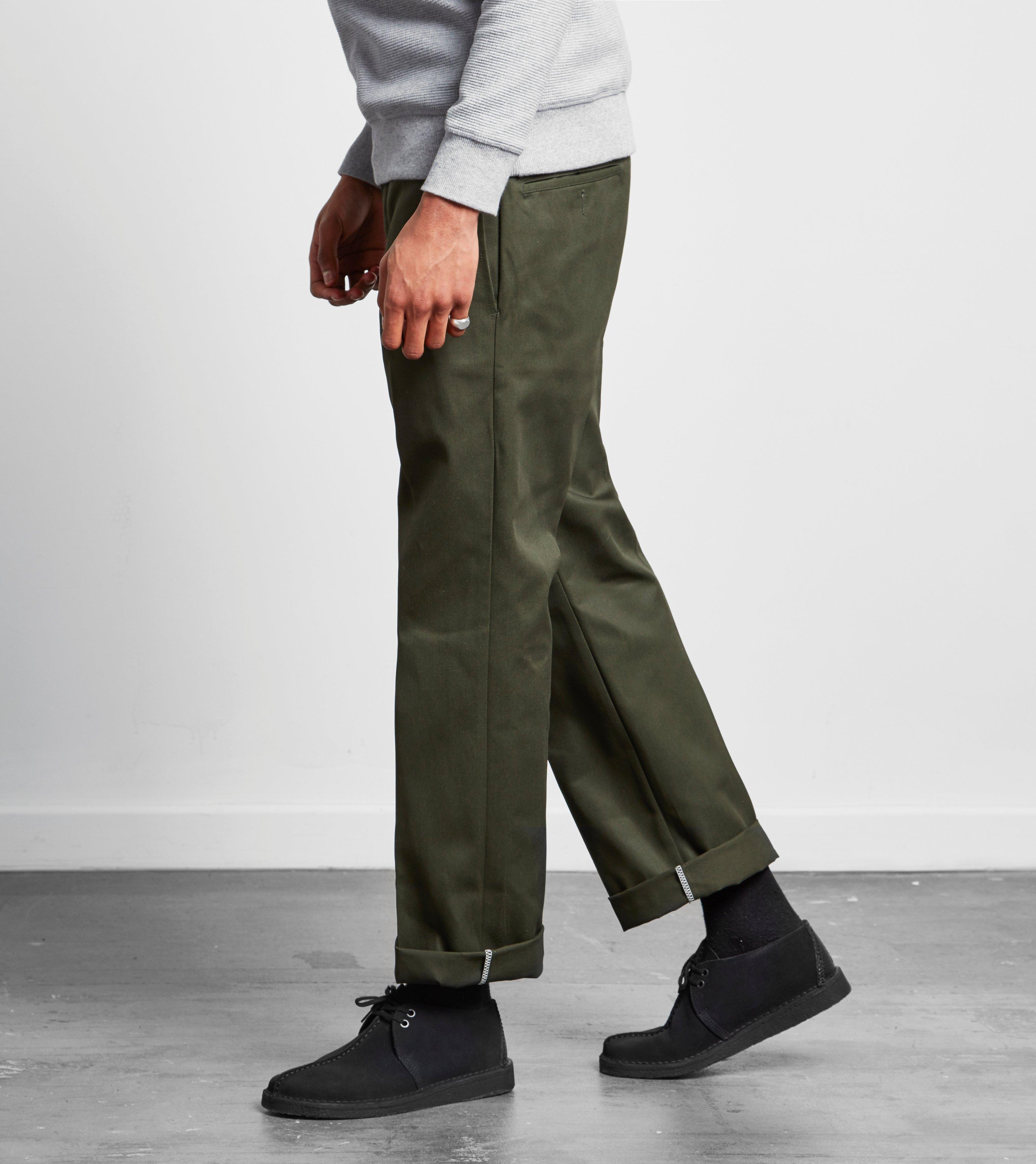 Dickies Slim Fit Straight Work Pants in Green for Men - Save 2% | Lyst