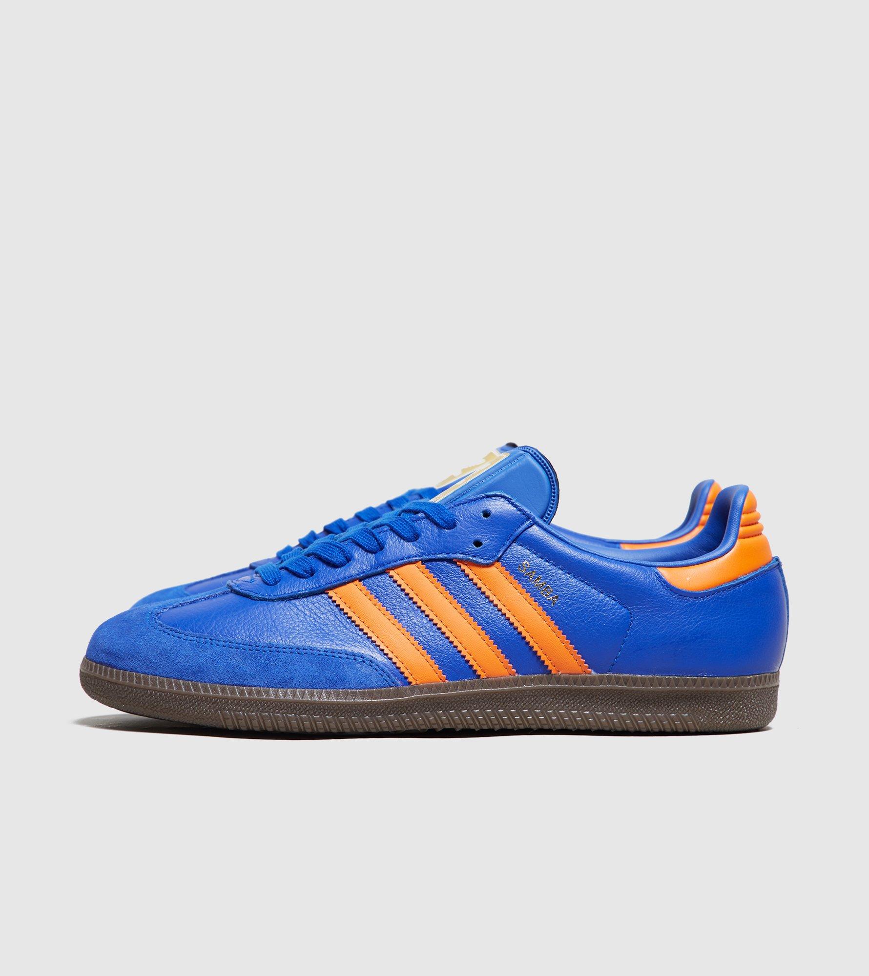 Lyst - Adidas Originals Samba Trainers in Blue for Men