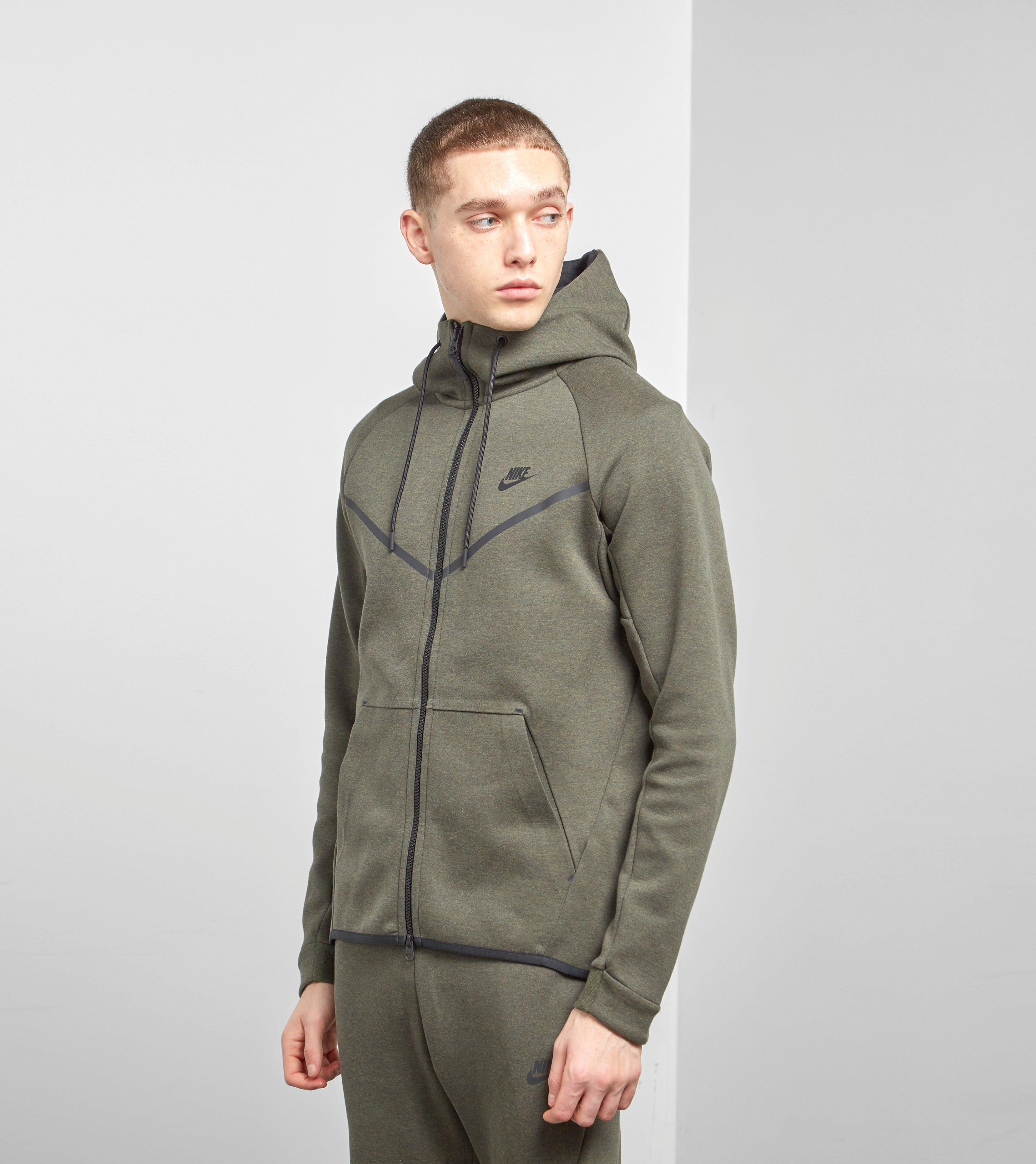 Nike Tech Fleece Green And Black