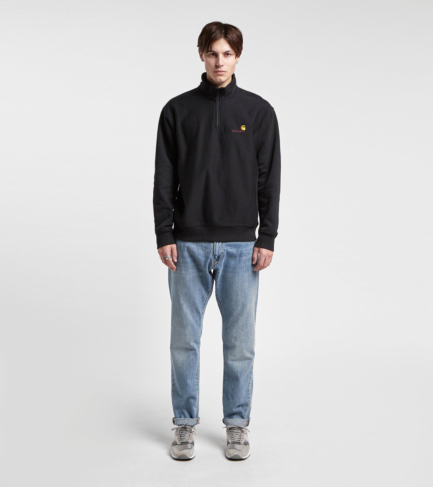 cheap half zip sweatshirt