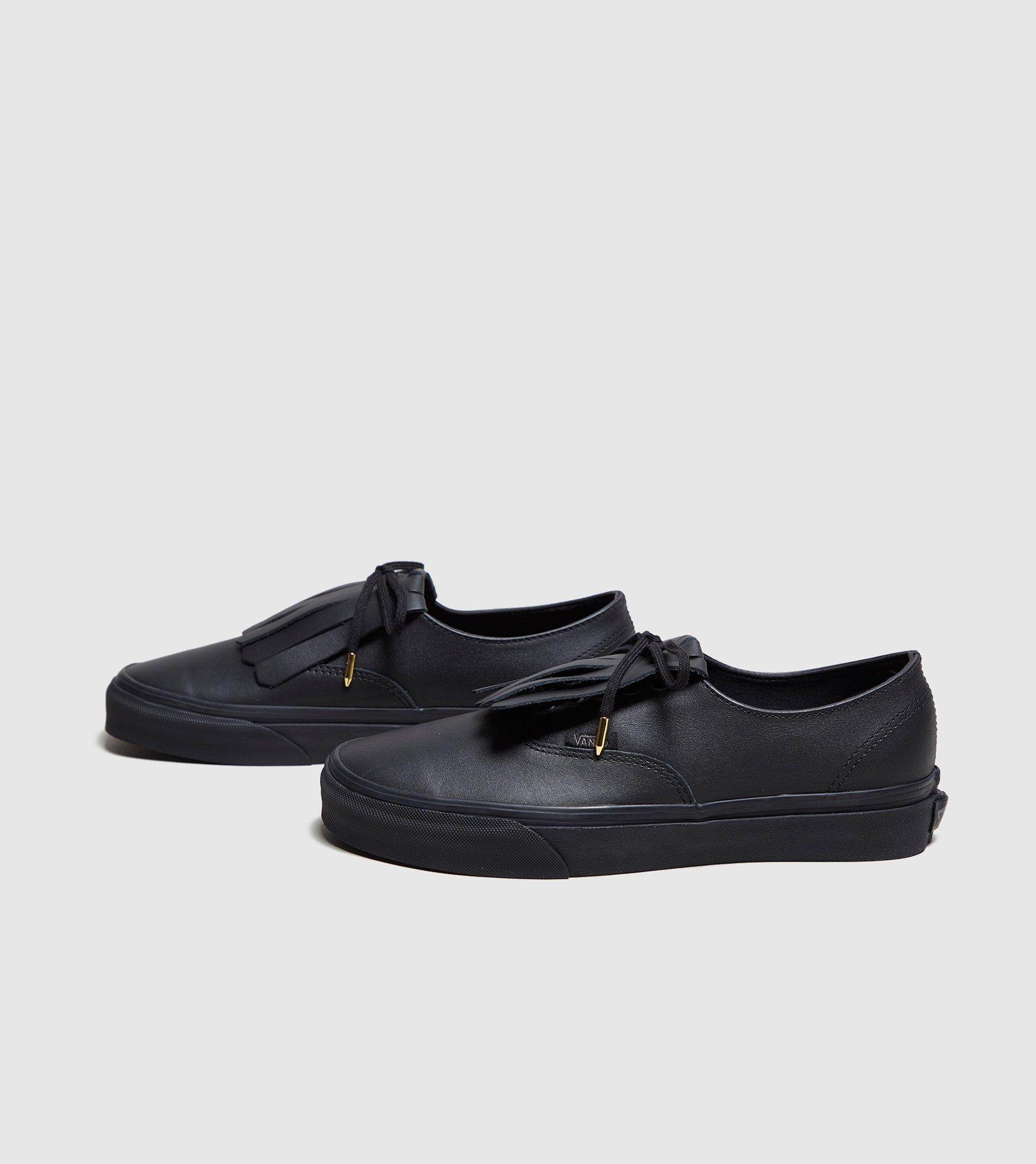 black leather vans authentic black leather vans authentic