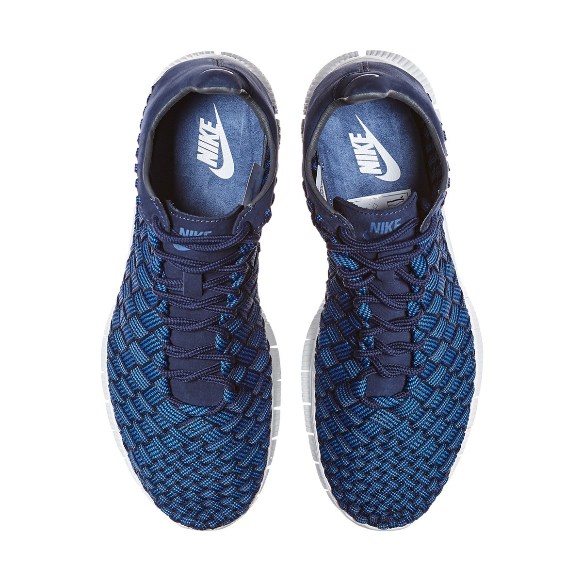 nike high top dunks blue