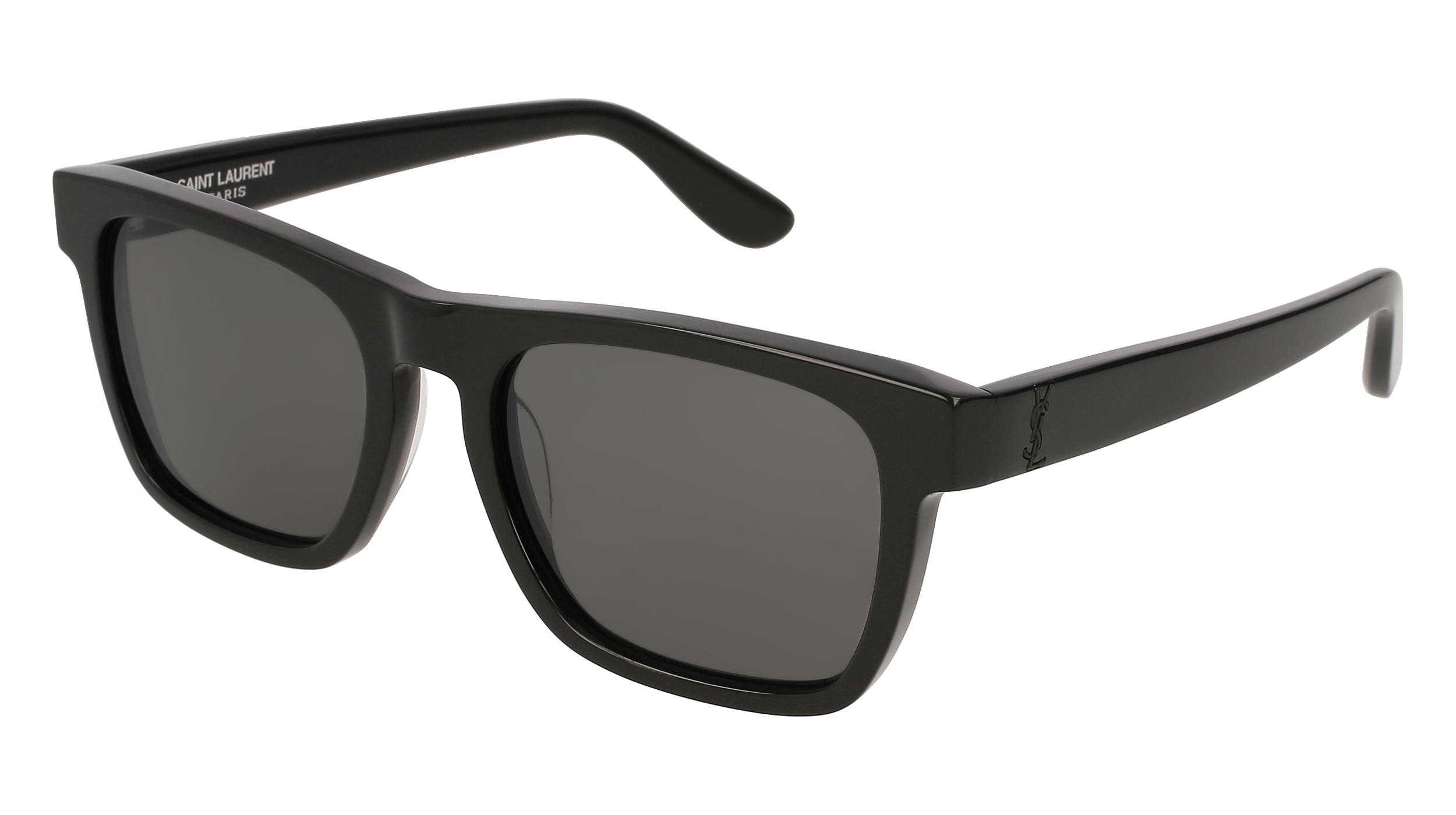 Saint Laurent Slm13 Rectangle Sunglasses in Black Lyst