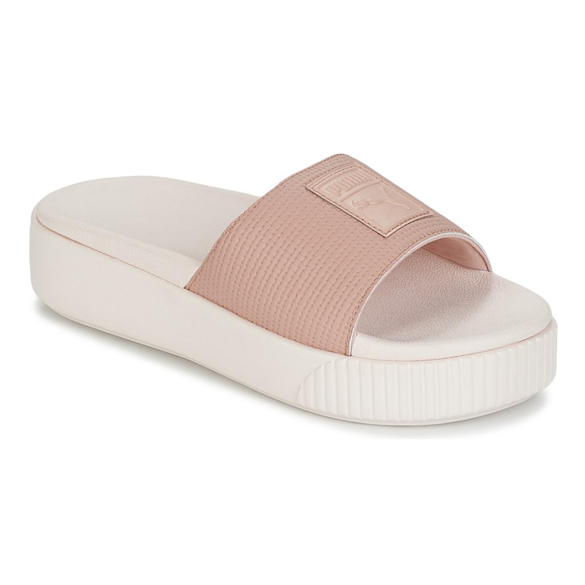 puma platform slide pink puma platform slide pink
