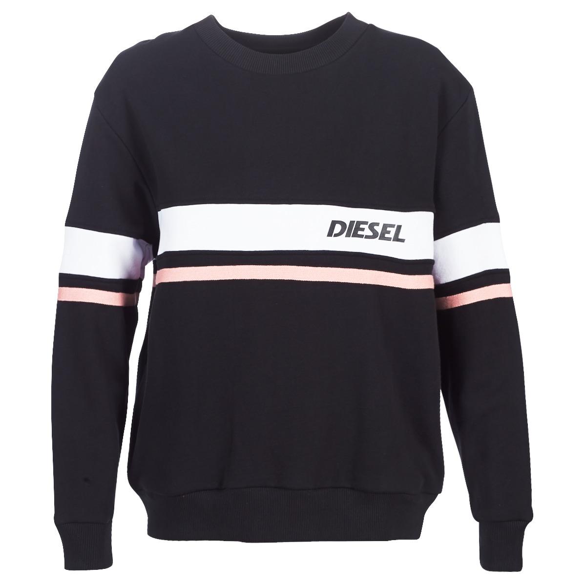 DIESEL Phylo Women's Sweatshirt In Black Lyst