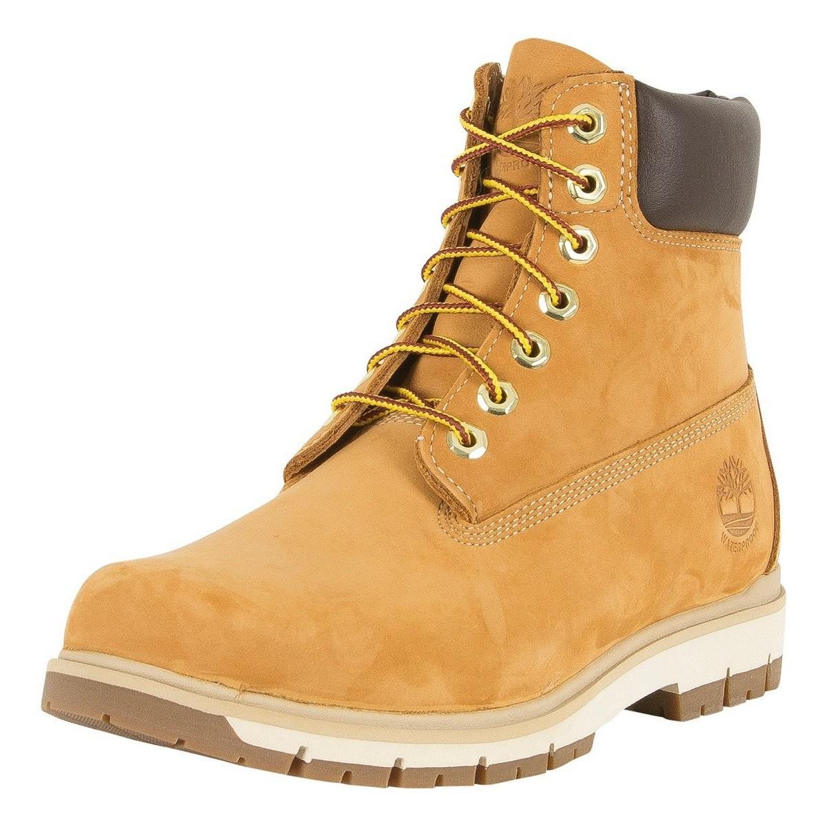 Timberland Leather 6 In Premium Boot in Beige (Natural