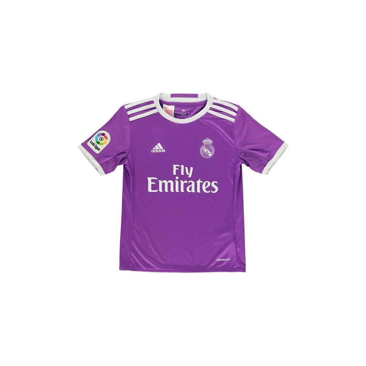 adidas REAL MADRID AWAY SHIRT KIDS adidas REAL MADRID AWAY SHIRT KIDS