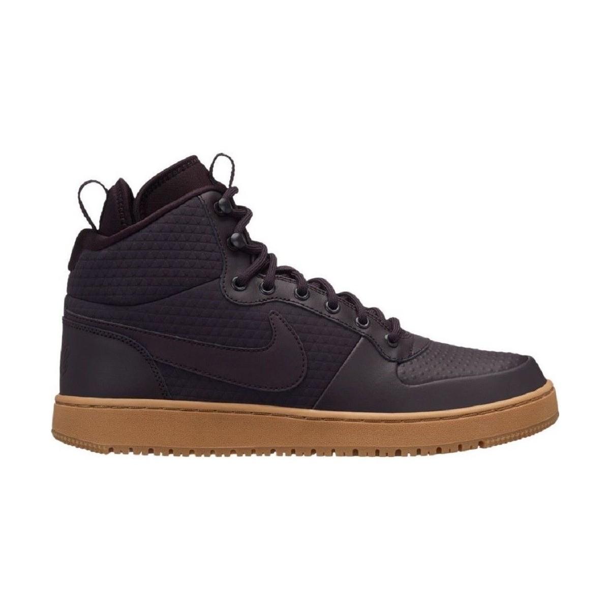 Nike Ebernon Mid Winter Aq8754 600 Men's Shoes (high-top Trainers) In ...