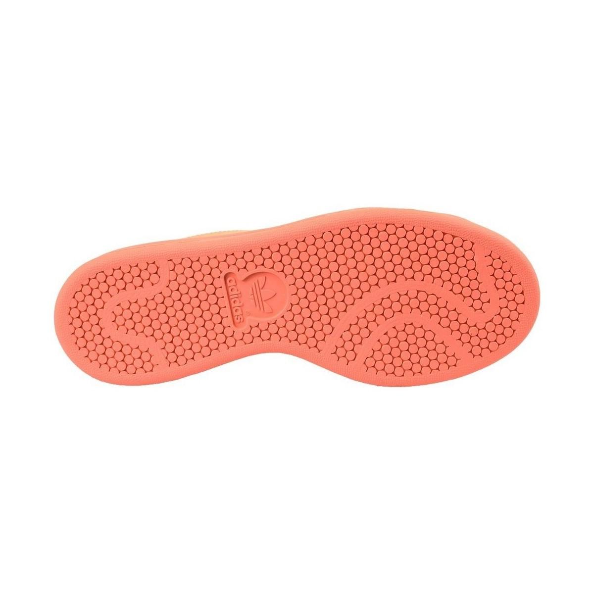 Adidas Stan Smith Adicolor Scarpe Da Donna (Formatori) In Arancione Adidas Stan Smith Adicolor Scarpe Da Donna (Formatori) In Arancione