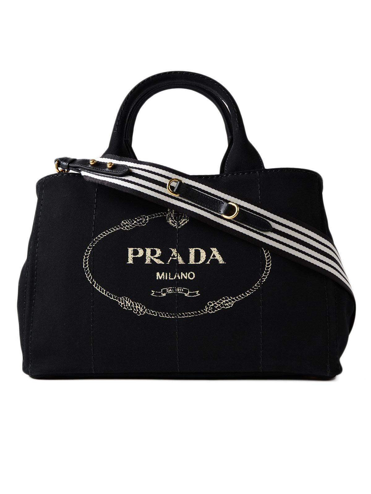 Lyst - Prada Handbag Shopping Bag Purse in Black