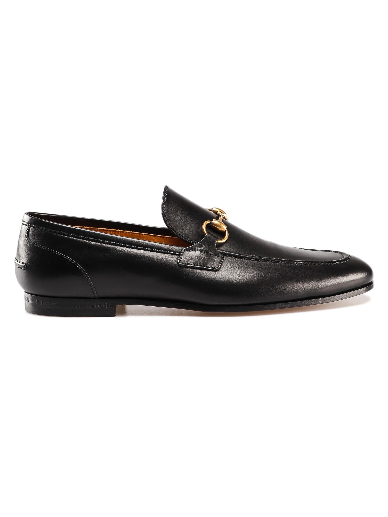 Gucci Leather Jordan Loafers in Nero (Black) for Men - Save 41% - Lyst