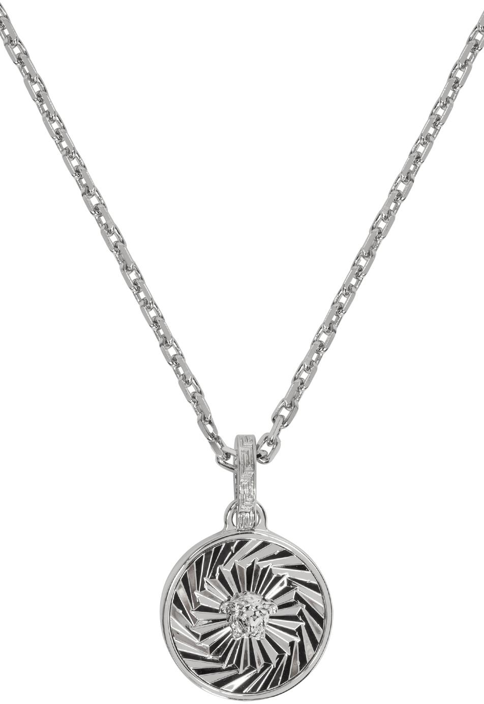 versace pendant necklace mens
