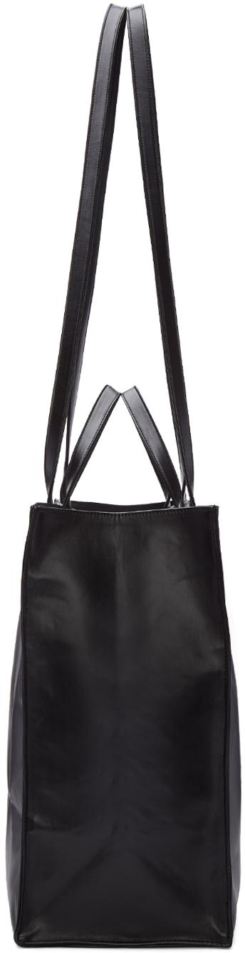 Telfar Black Large Logo Tote Bag in Black - Lyst