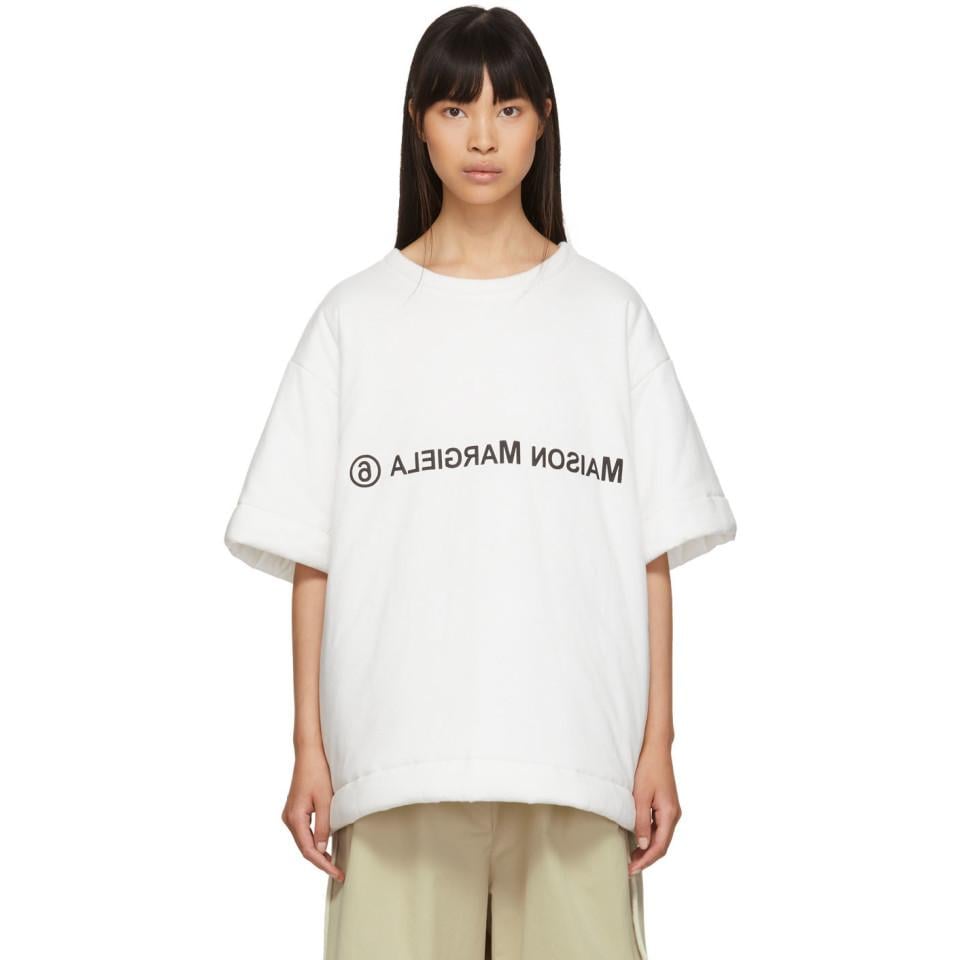 maison margiela memory of label t shirt