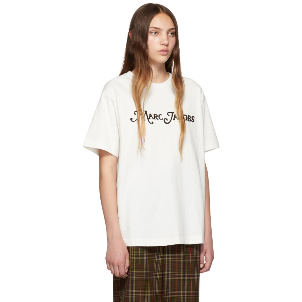 Marc Jacobs Off-white New York Magazine Edition The Logo T-shirt in ...