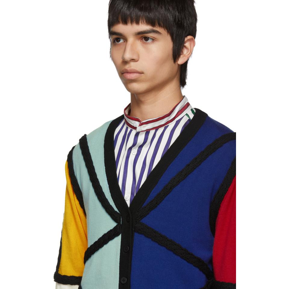 CHARLES JEFFREY LOVERBOY Multicolor Lord Of The Flies Cardigan for Men ...