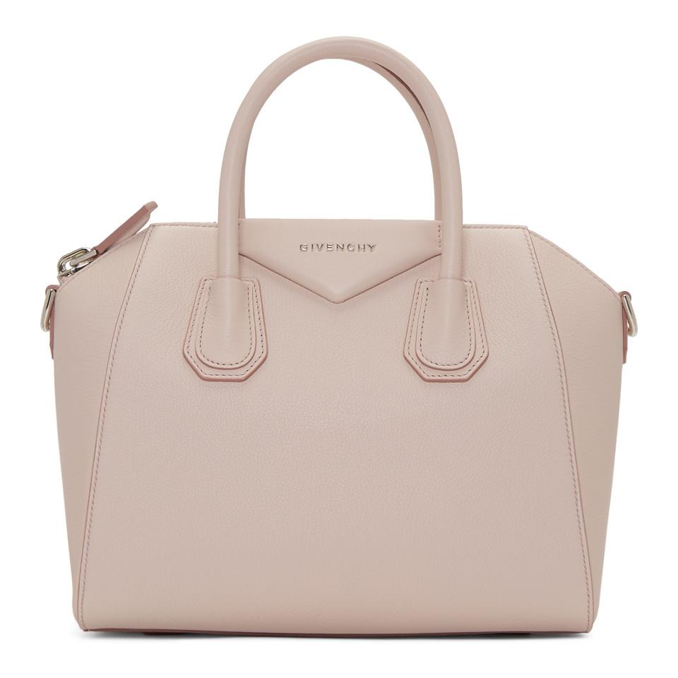 Givenchy Pink Small Antigona Bag in Pink - Lyst