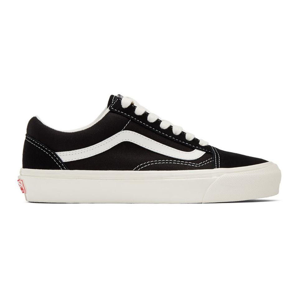 Vans Black Og Old Skool Lx Sneakers in Black for Men - Lyst