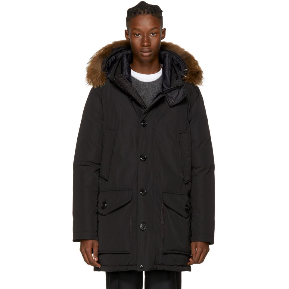 moncler black down river parka moncler black down river parka