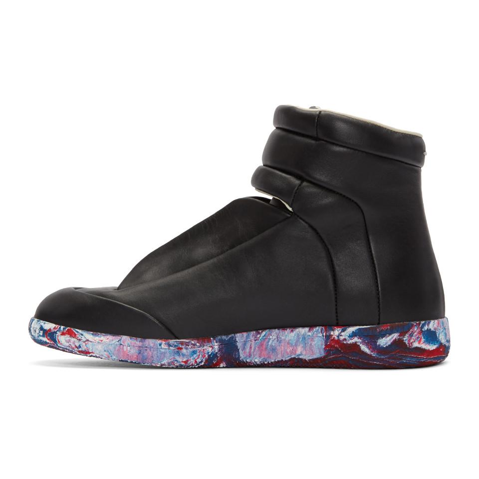 Lyst - Maison Margiela Black Future High-top Sneakers in Black for Men