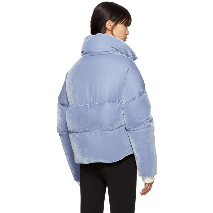 moncler blue velvet down cercis jacket moncler blue velvet down cercis jacket