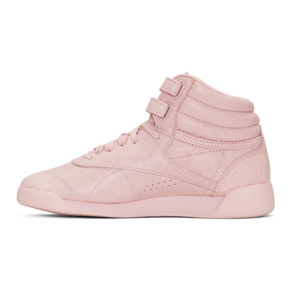 freestyle hi reebok pink