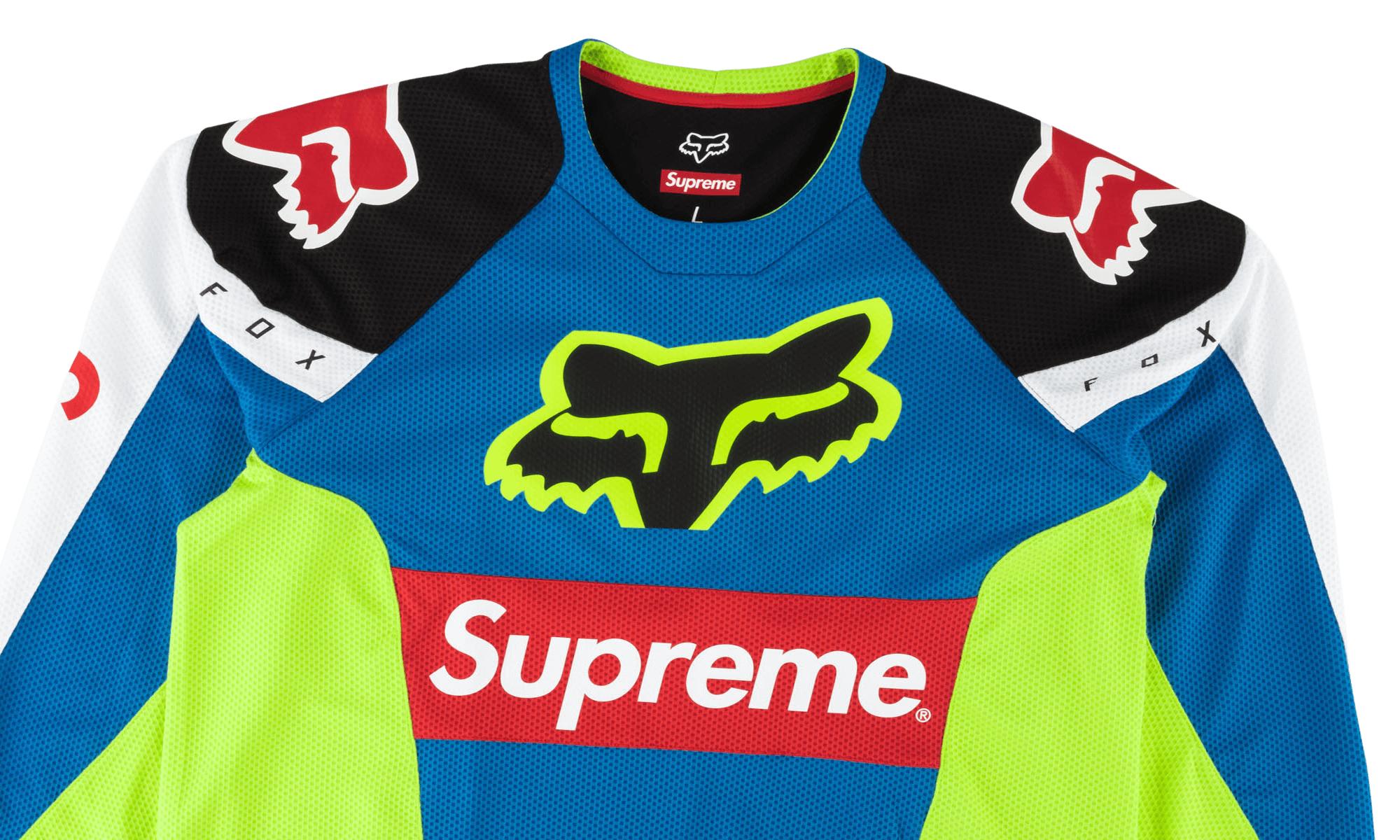 Supreme Fox Racing Moto Jersey Top Black - Fox is the undisputed leader in motocross jerseys.