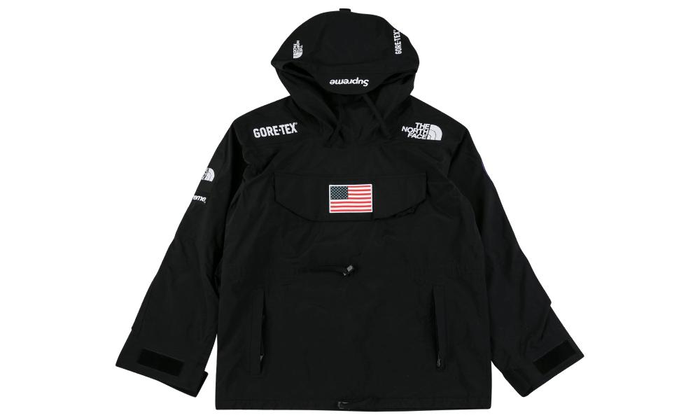 Supreme Tnf Expedition Pullover Jacket 'trans Antarctic' in Black for