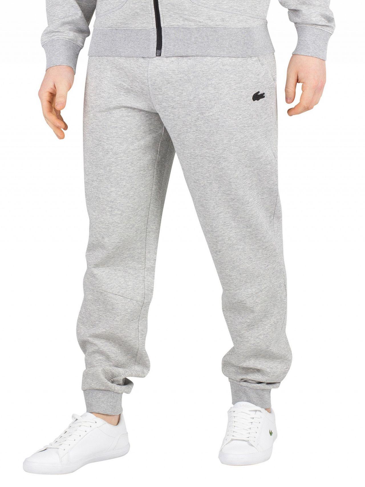 Lyst - Lacoste Grey Motion Joggers in Gray for Men