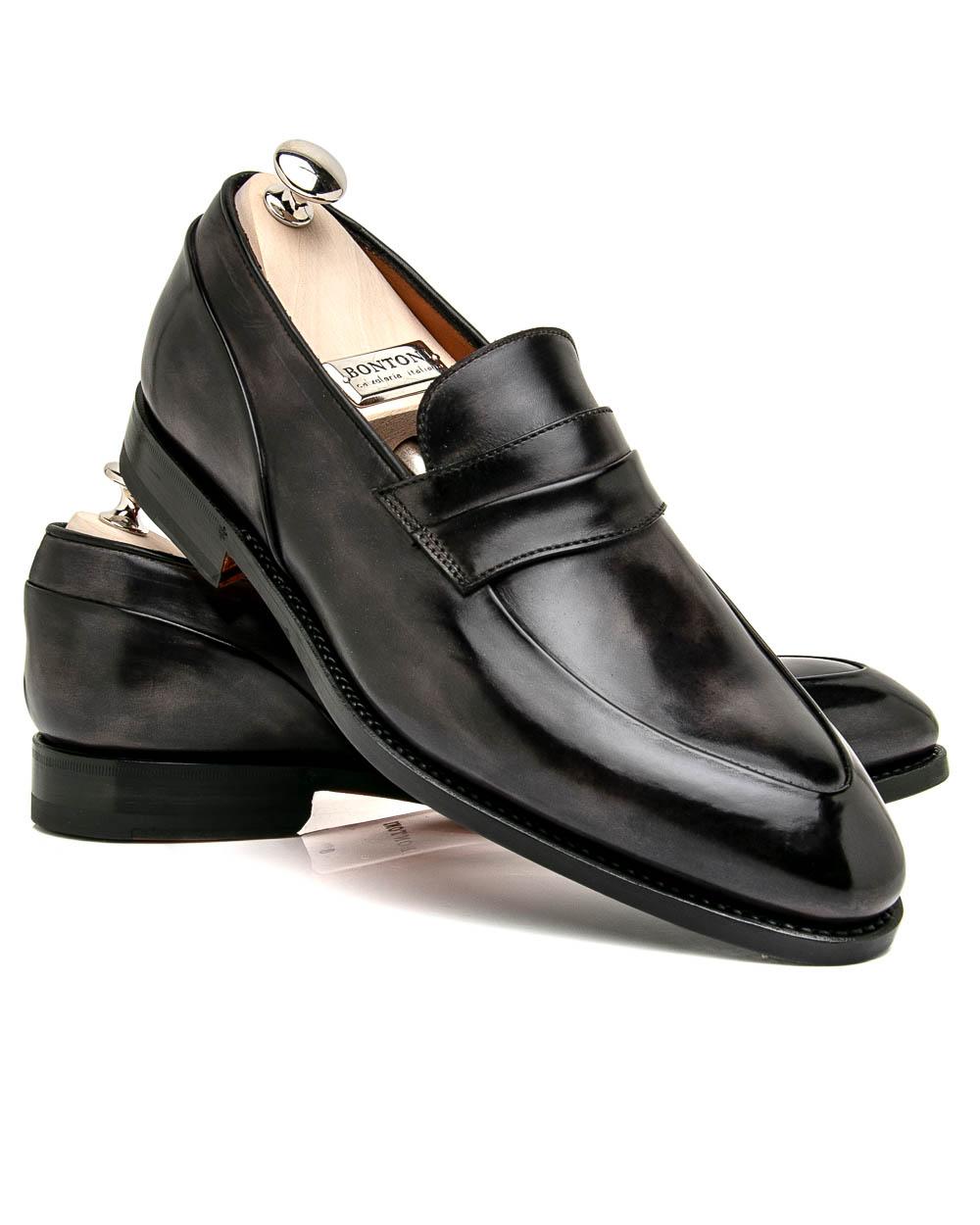 Mens Black Grigio Principe Rivolta - 