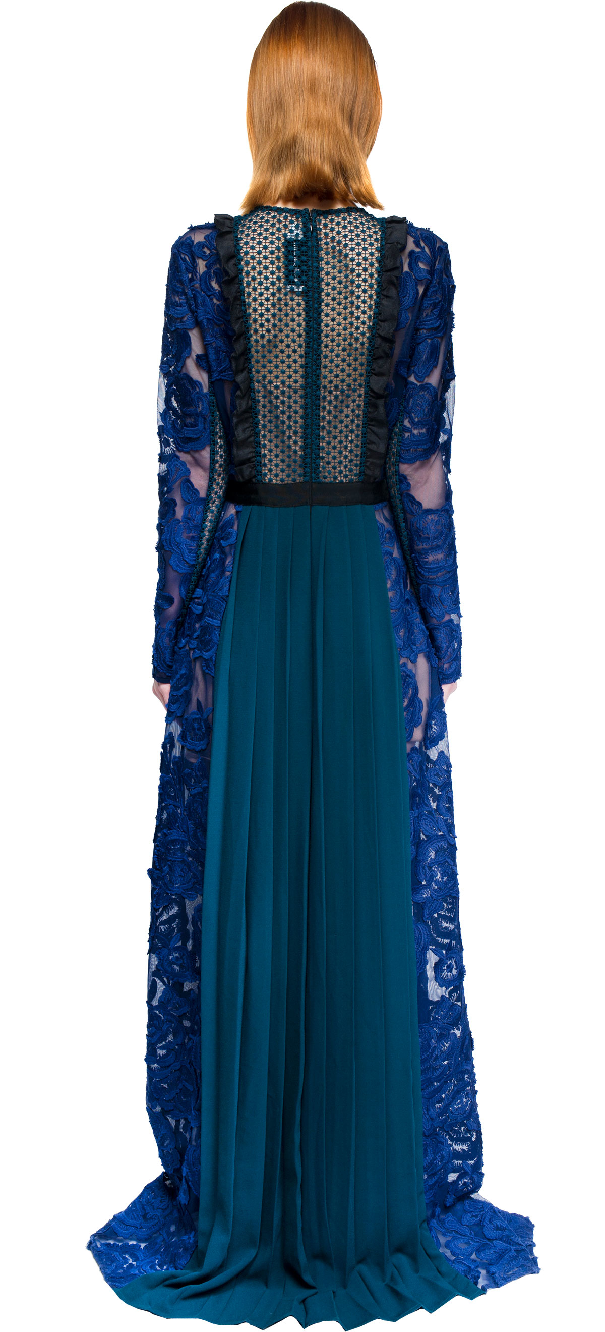 self portrait blue lace