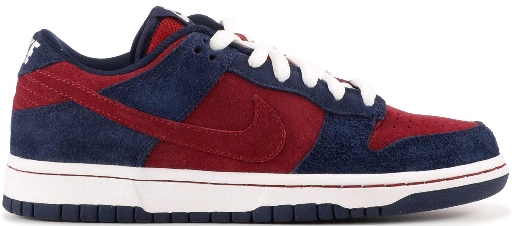 Nike Sb Dunk Low Obsidian Team Red for Men - Lyst