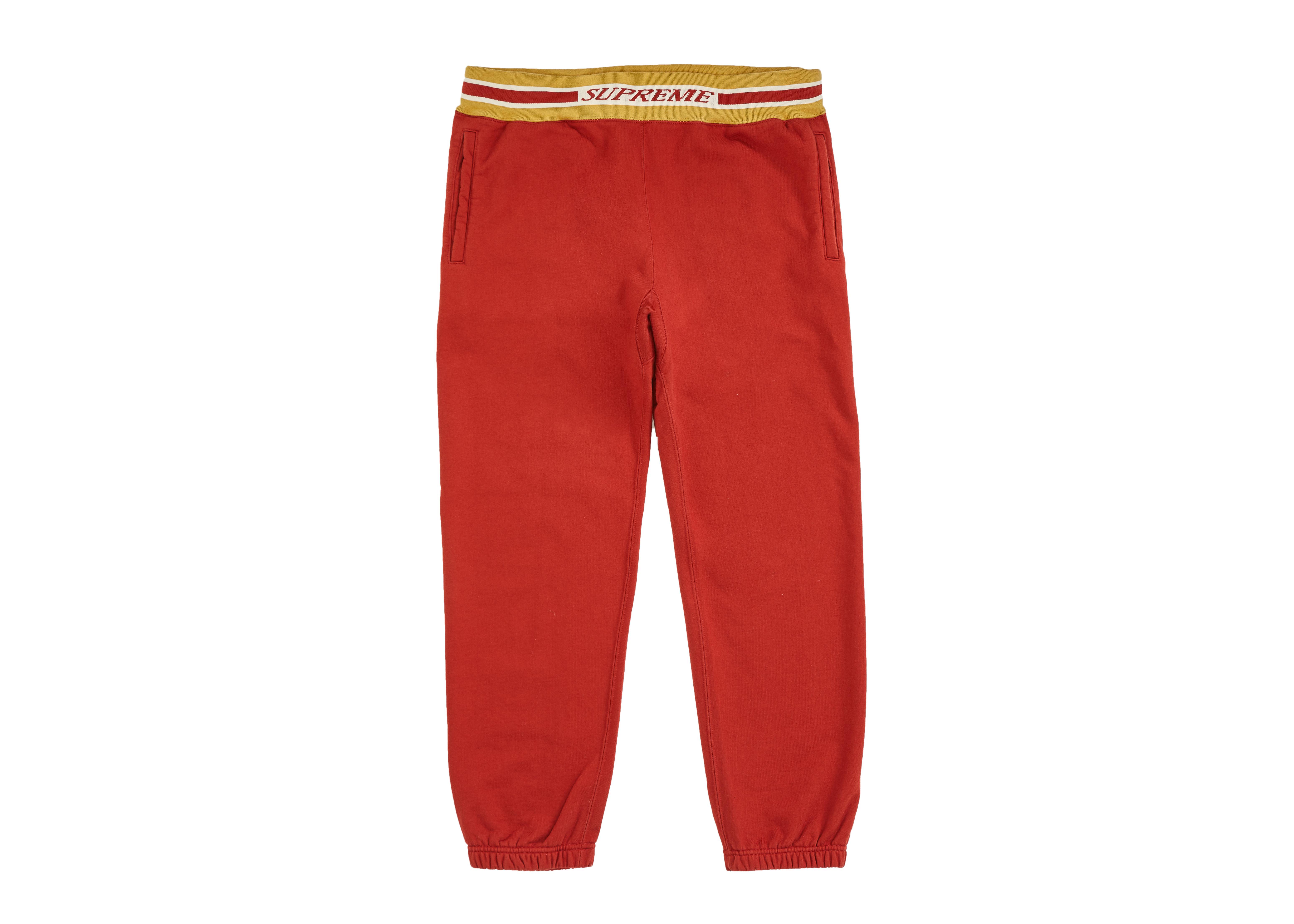 supreme metallic rib sweatpant