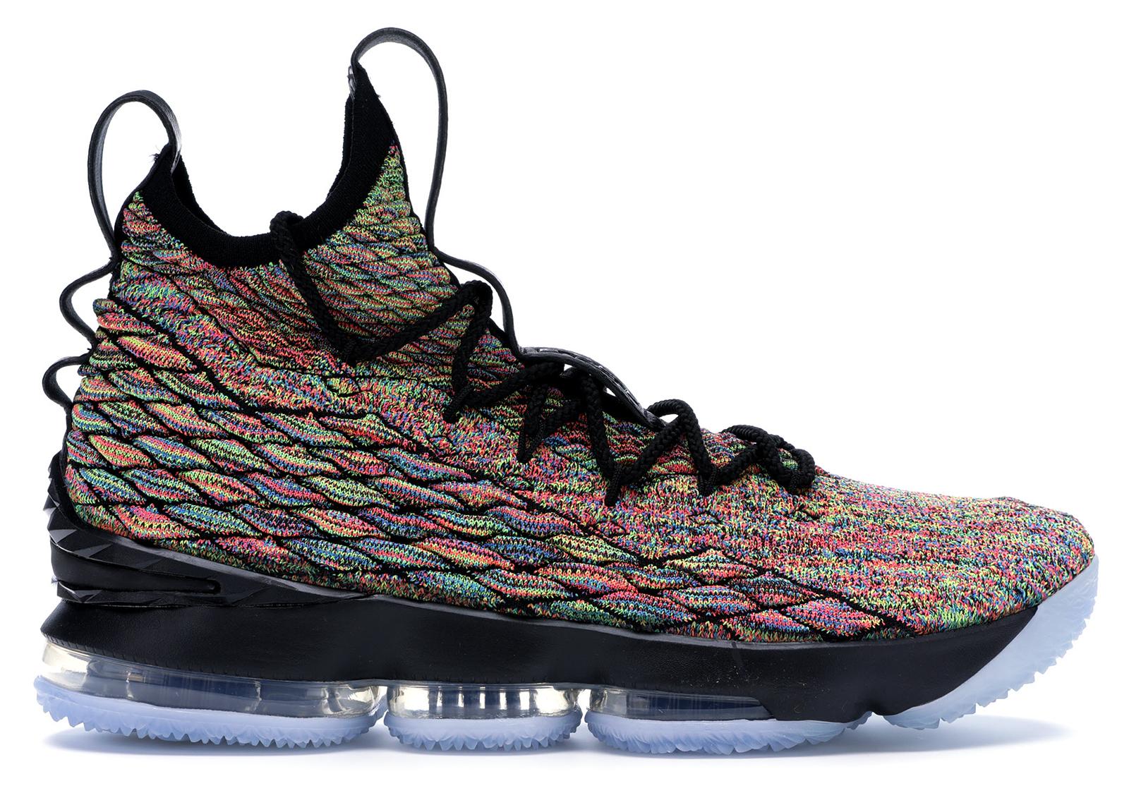 lebrons multi color